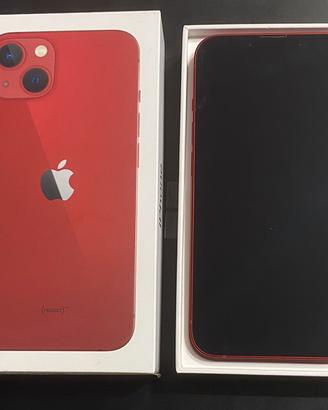 IPHONE 13 Red 128 GB in GARANZIA - BATTERIA NUOVA