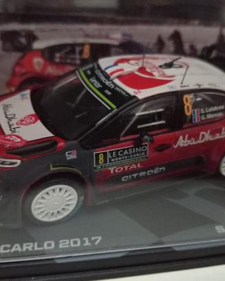 Citroën C3 WRC rally MonteCarlo 2017 Lefebvre