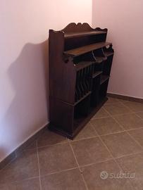 Libreria pensile in stile