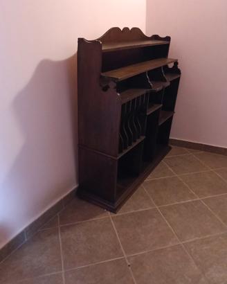 Libreria pensile in stile