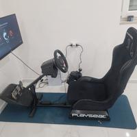 sim racing + monitor 27" 180hz Asus
