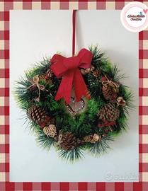 Ghirlanda natalizia handmade