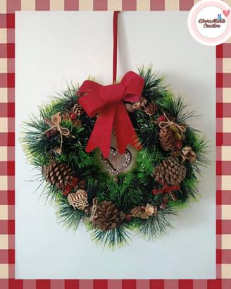 Ghirlanda natalizia handmade