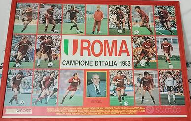 POSTER ROMA SCUDETTO 1982 - 1983