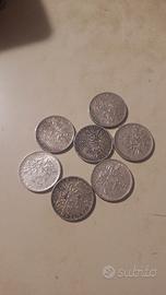 5 francs in argento