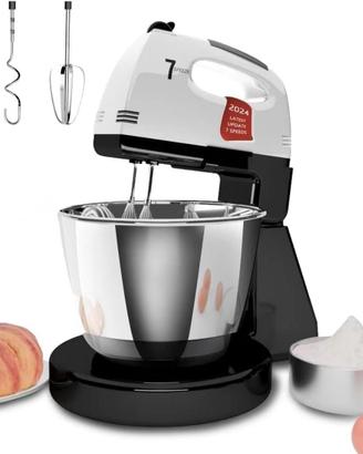 MIXER CON PLANETARIA ACCIAIO *HOMESTAR_SCONTO+25%