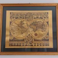 Riproduzioni Vintage Mappe Antiche Set 3 o Singolo