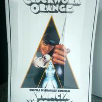 locandina originale Clock work Orange Arancia mecc