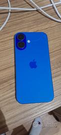 iPhone 16 blu 128 gb
