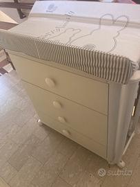 Settimino neonato con vaschetta per bagnetto