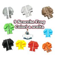 9 (Nove) Scocche Frog (dx e sx). Colori a scelta