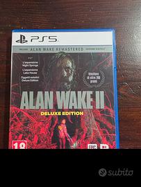 Alan Wake 2 Deluxe PS5 + Alan Wake Remastered