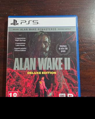 Alan Wake 2 Deluxe PS5 + Alan Wake Remastered