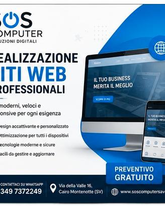 Creazione Siti Web Professionali | Veloci, Moderni