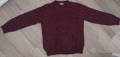 Maglione amaranto invernale