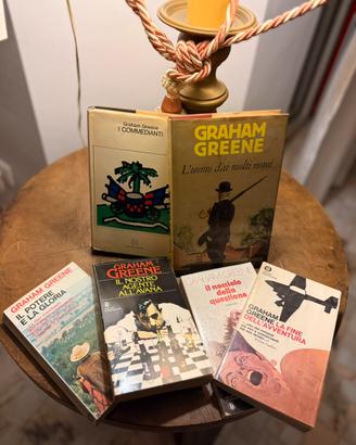 Graham Greene- LOTTO 5 romanzi edizione anni ‘80