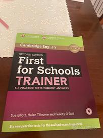 First for schools TRAINER Cambridge English