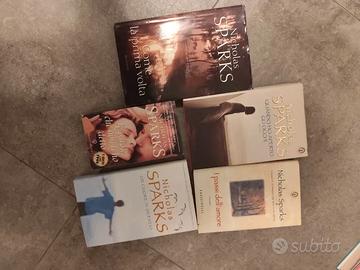5 libri nicholas Sparks - vari titoli