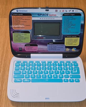 Clementoni SPACE Laptop, gioco per bambini C.NUOVO