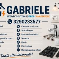 elettricista idraulico manutentore 