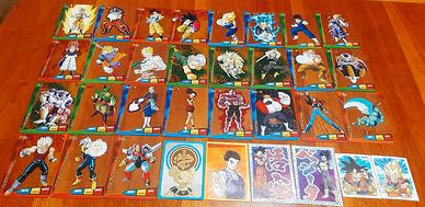 Lotto 31 Carte Dragon Ball +2 Patch Dolci Preziosi