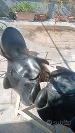 2 selle equitazione kieffer 