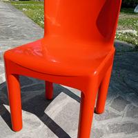 Sedia vintage space age Longato