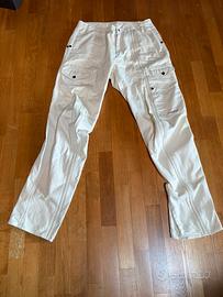 Stone Island Jeans Vintage Cargo AW 2003 - Panna