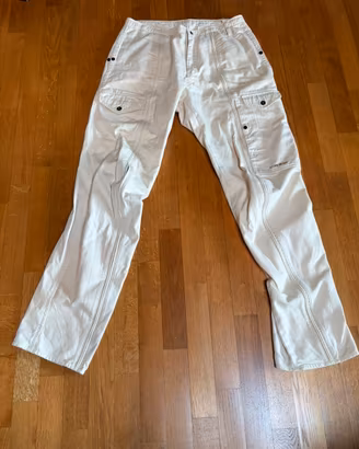 Stone Island Jeans Vintage Cargo AW 2003 - Panna