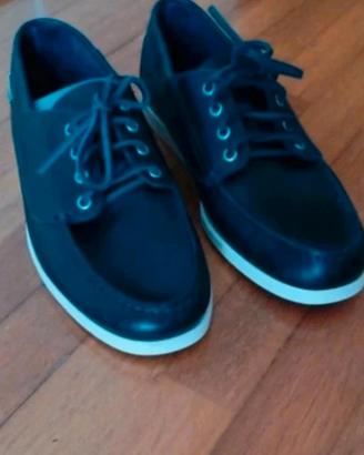 mocassini blu sebago tg 43