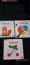 3 libri-gioco cartonati con meccanismi mobili.