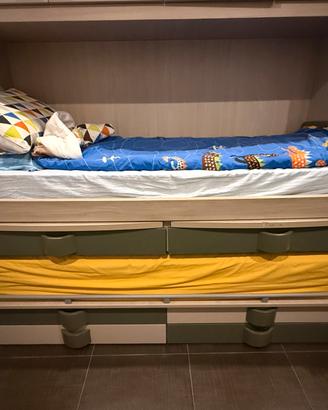 Letto a castello sovrapposto