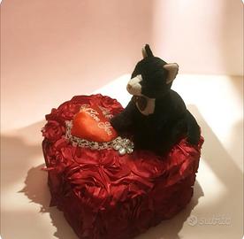 scatola Cuore San Valentino idea colazione 