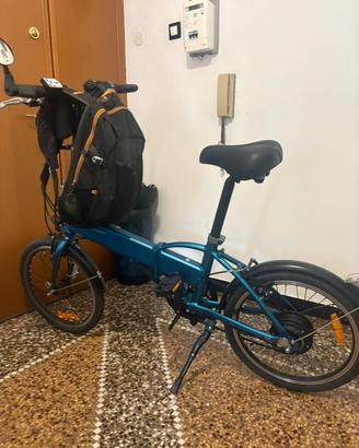 Bici assistita pieghevole declaton