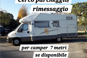 Garage rimessaggio per camper