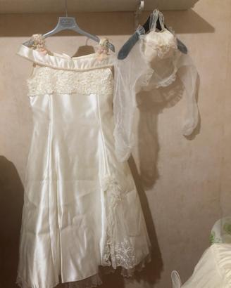 Vestito comunione bambina