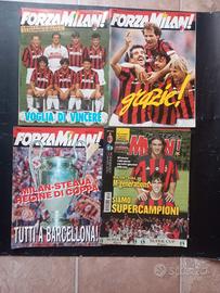 riviste Forza Milan 6 riviste  Forza. Milan