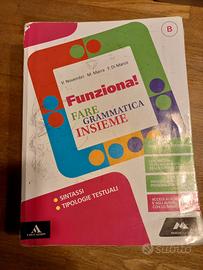 Libro scuola media Funziona! Fare grammatica insie