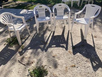 Sedie da giardino