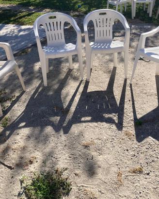 Sedie da giardino