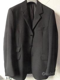 Giacca Daniele Alessandrini gessato nero TG.48