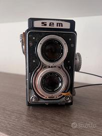 Macchina fotografica vintage sem semflex