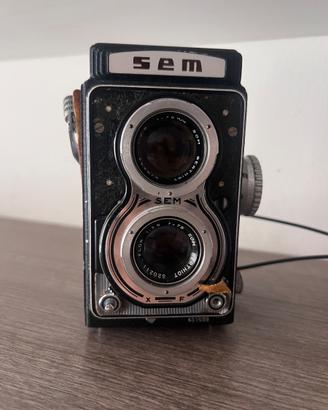 Macchina fotografica vintage sem semflex