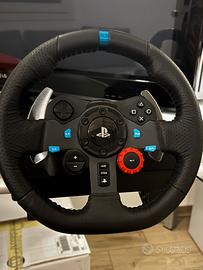 Volante logitech compatibile con ps3 ps4 e ps5