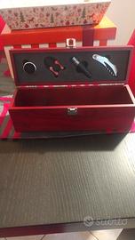 Cassetta in legno per bottiglie vino