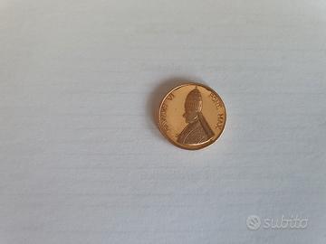 medaglia oro Paolo VI