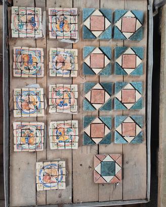 Piastrelle decorative in mosaico