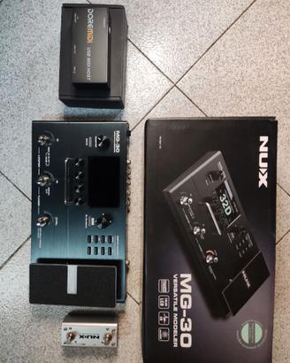 PEDALIERA NUX MG30 + INTERFACCIA MIDI USB