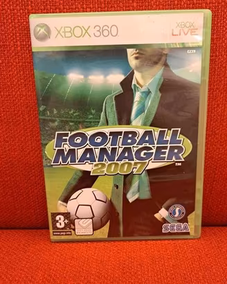 FOOTBALL MANAGER 2007 - XBOX 360 - COMPLETO
