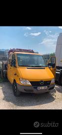 Mercedes benz ribaltabile+gru